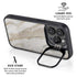 Vanilla Marble iPhone 16 Pro Kickstand Case